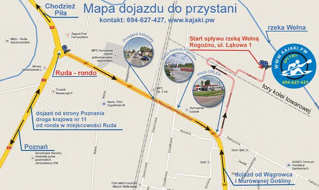 Mapa dojazdowa